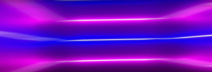 purple and blue lights