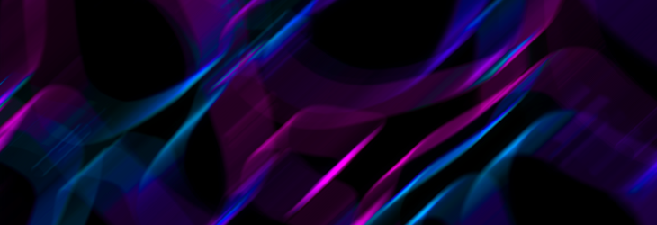 Purple and blue abstract lines